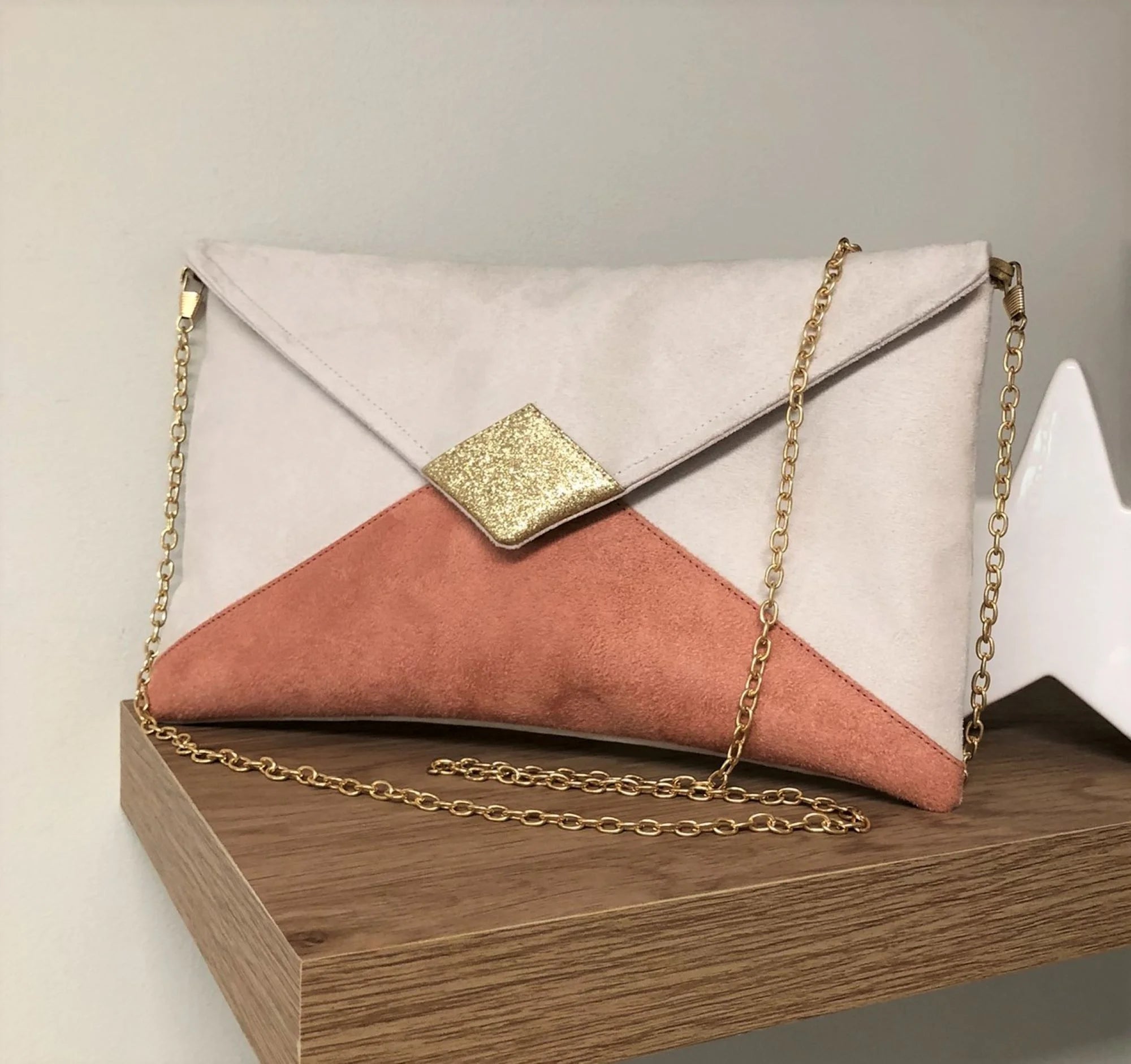 Pochette gold rose best sale
