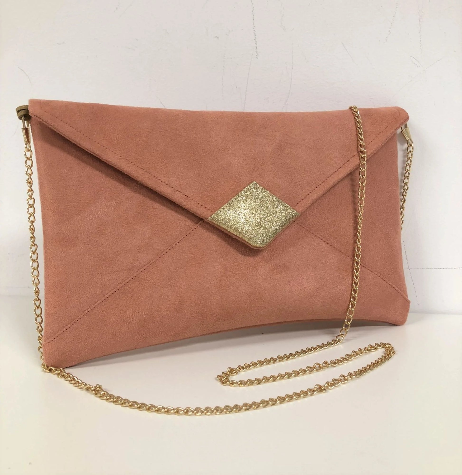 Rose gold 2025 sparkle bag
