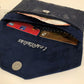 Navy reptile aspect bag companion