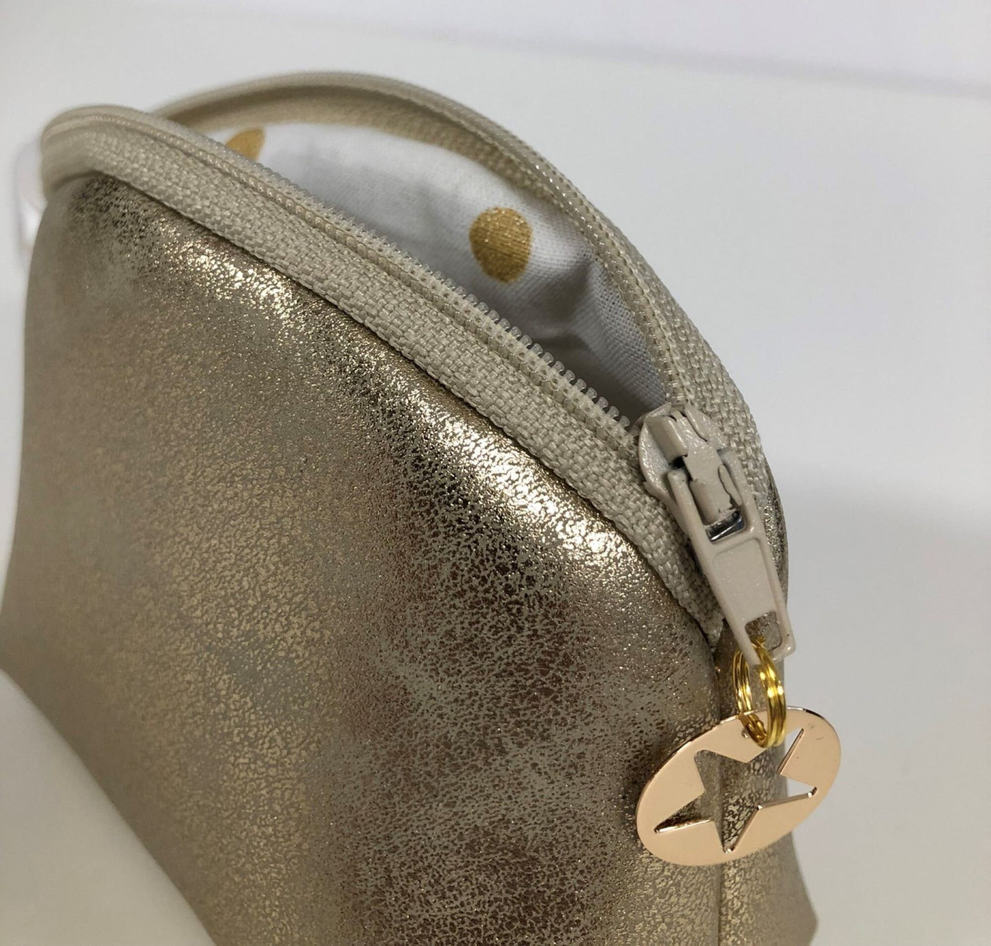 Small golden coin purse