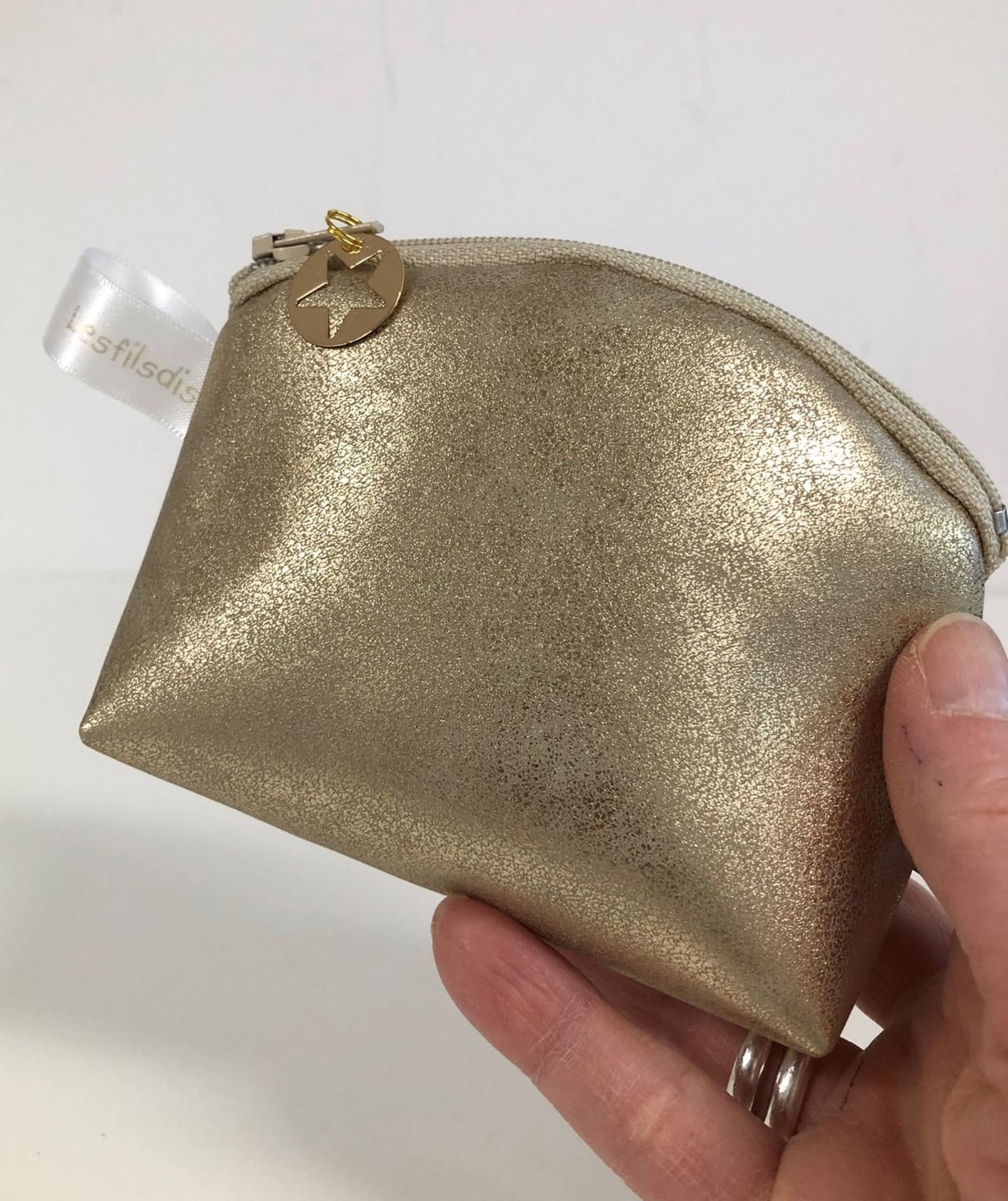 Small golden coin purse